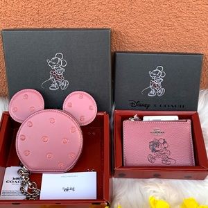 COACH DISNEY MINNIE MOUSE SET